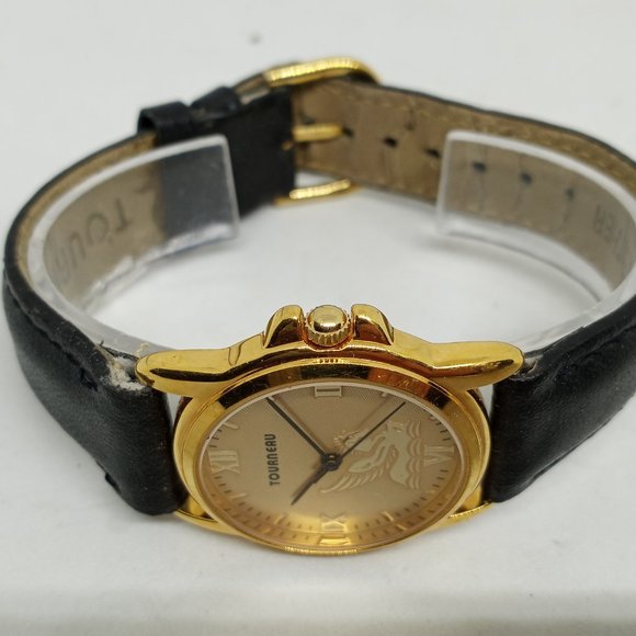 Tourneau Women's 30mm Gold Tone Pegasus Icon Limited Edition Watch - Picture 10 of 11